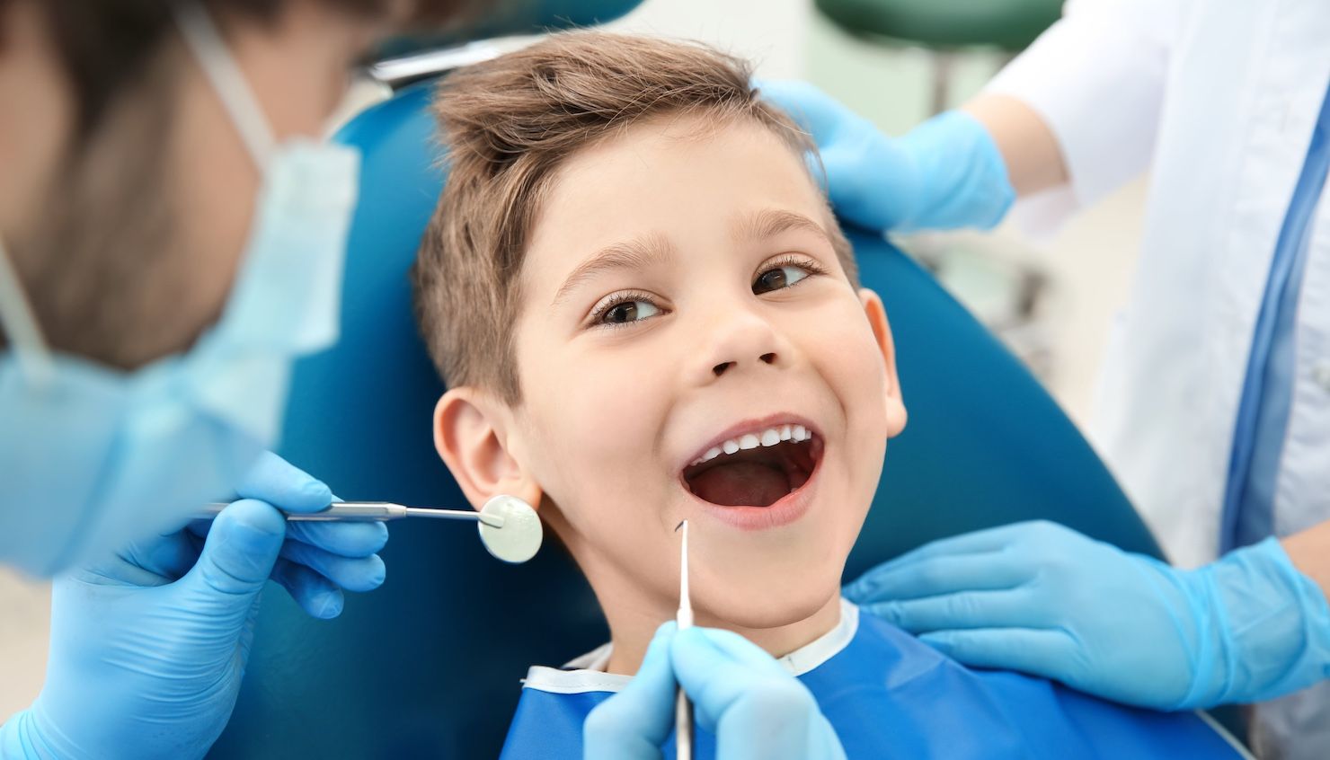 Pediatric dentistry illustration